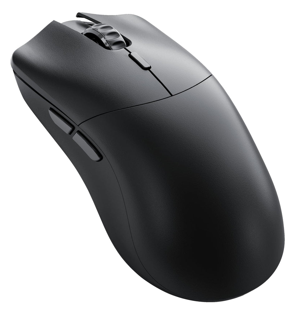 GLORIOUS Model O 2 Pro front angle showing ergonomic shape for long sessions