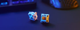 GLORIOUS Panda Switch compatible with standard keycaps for easy customization