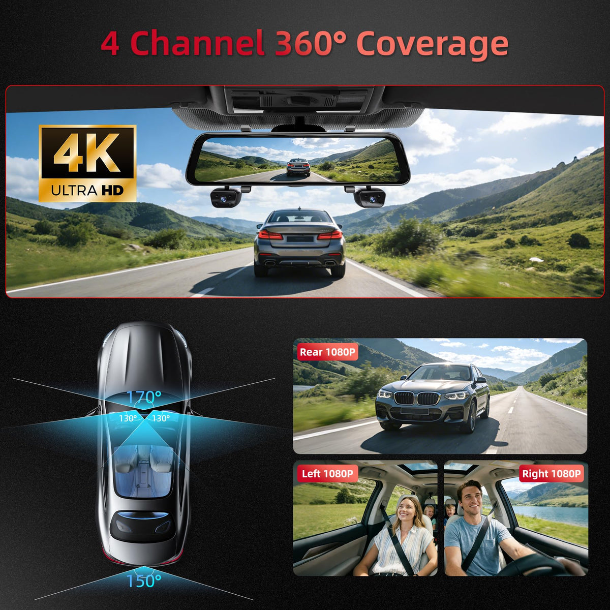 Gloryes interior camera provides cabin view for safer driving