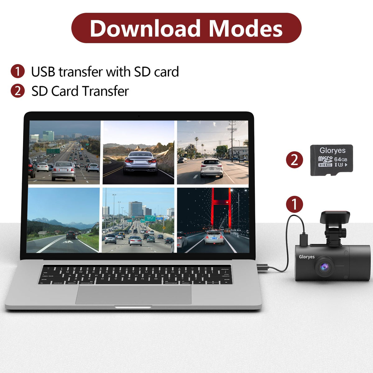 Gloryes easy install with suction mount saves setup time