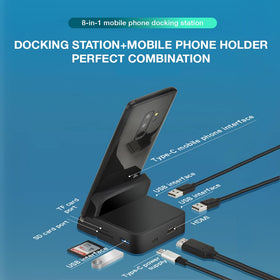 GloryKylin GKI retractable Type‑C cable detail for tidy setups and easy portability