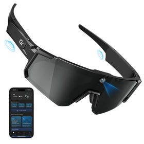 GLOSSIA AI Ultra Pro front 4K camera captures immersive POV footage