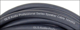GLS Audio close-up of 1/4" TS connector with strain relief, durable connection benefit