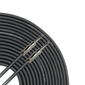GLS Audio front view of 50ft speaker cable showing length and connectors, reliable performance