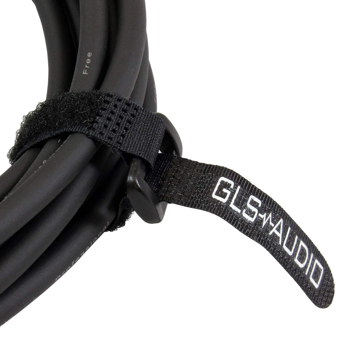 GLS Audio cable in use from amplifier to speaker on stage for dependable power transfer