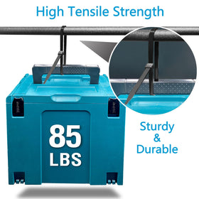 Glufirm tie head locking mechanism demonstrating quick secure fastening