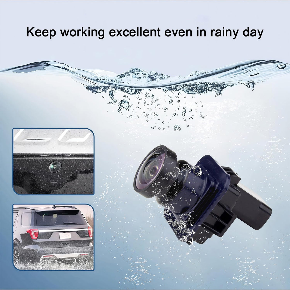 GlymXia night vision 0.5 lux provides brighter images in low light reversing scenarios.