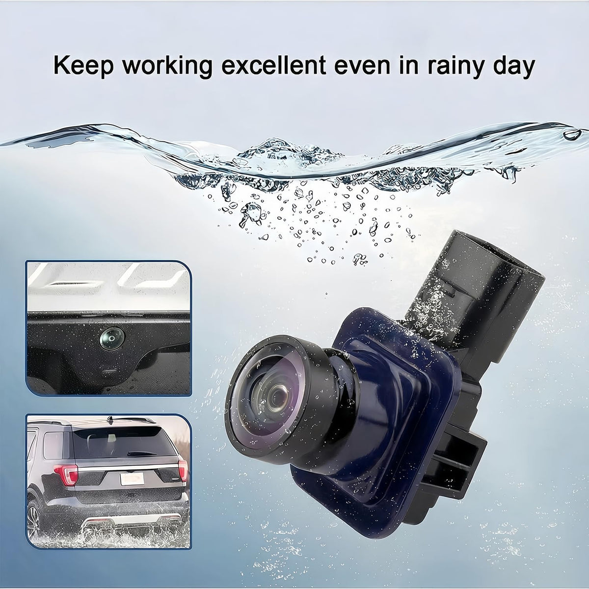 GlymXia 160-degree ultra-wide view minimizes rear blind spots