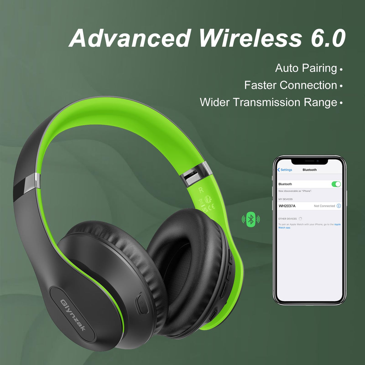 Glynzak USB‑C charging port closeup offering quick recharge benefit