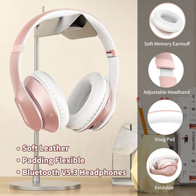 Glynzak worn on commuter head showing comfort and noise isolation benefit