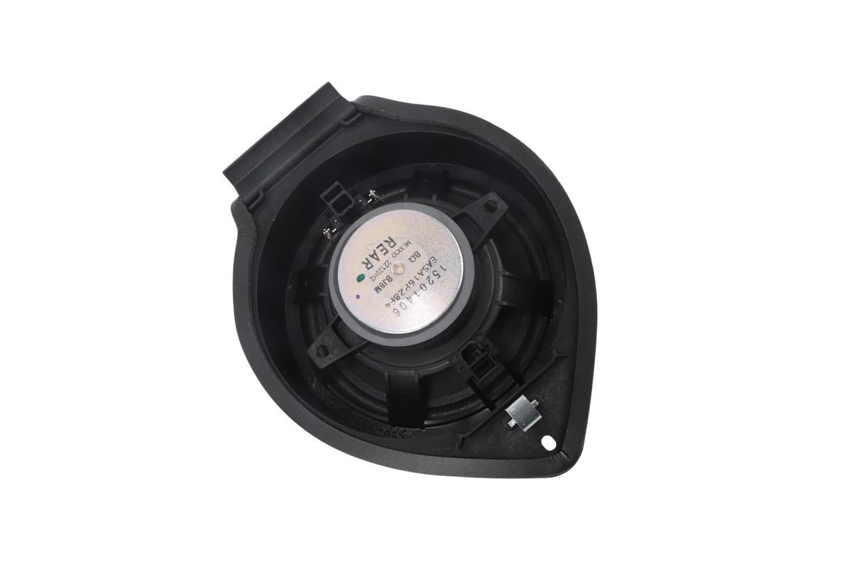 GM Genuine Parts speaker installed in rear side door—restores factory sound