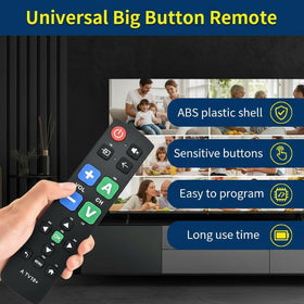 Gmatrix Big Button remote LED indicators guide setup with clear, visual feedback.