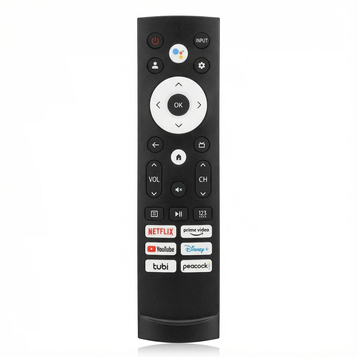 Gmatrix Hisense TV remote with voice control enables hands-free navigation
