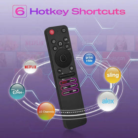 Gmatrix LG remote durable ABS shell for long-lasting use.
