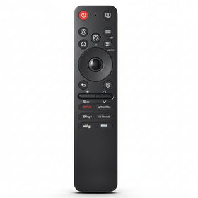 Gmatrix LG remote with voice and pointer front view for easy navigation.