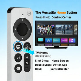 Gmatrix Apple TV remote power button in-use with TV control