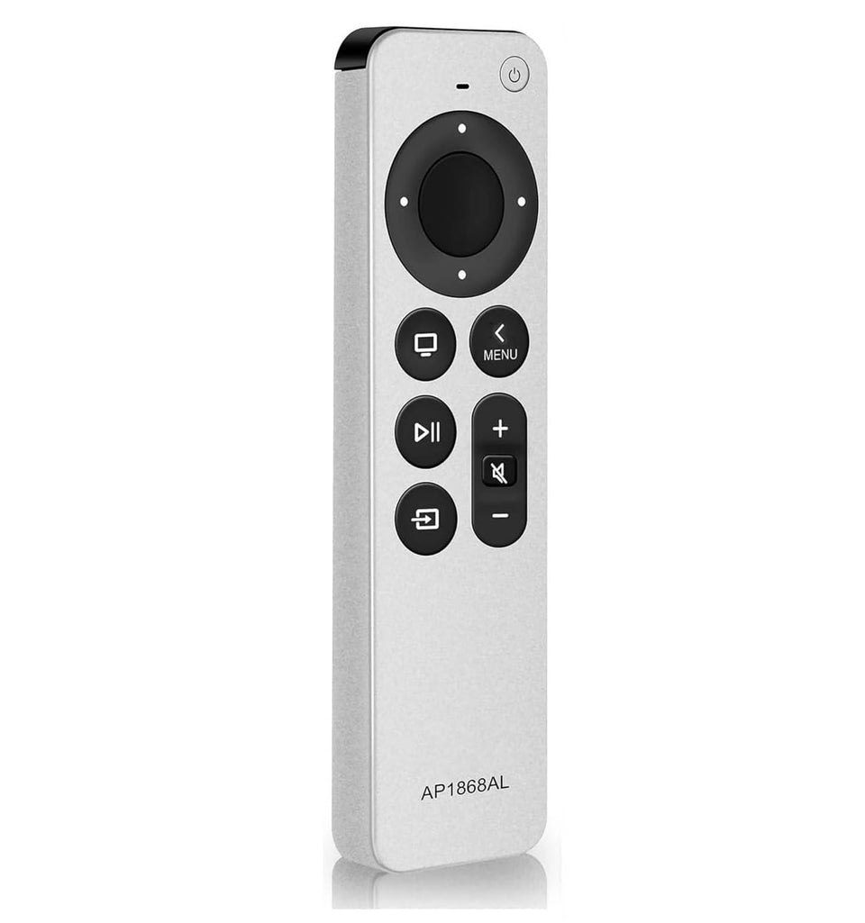 Gmatrix replacement Apple TV remote front view for quick navigation