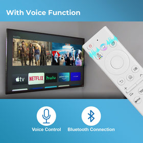Gmatrix Samsung Frame remote pairing confirmation appears on screen.