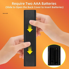 Gmatrix Samsung remote packaging highlights compatibility and feature set.