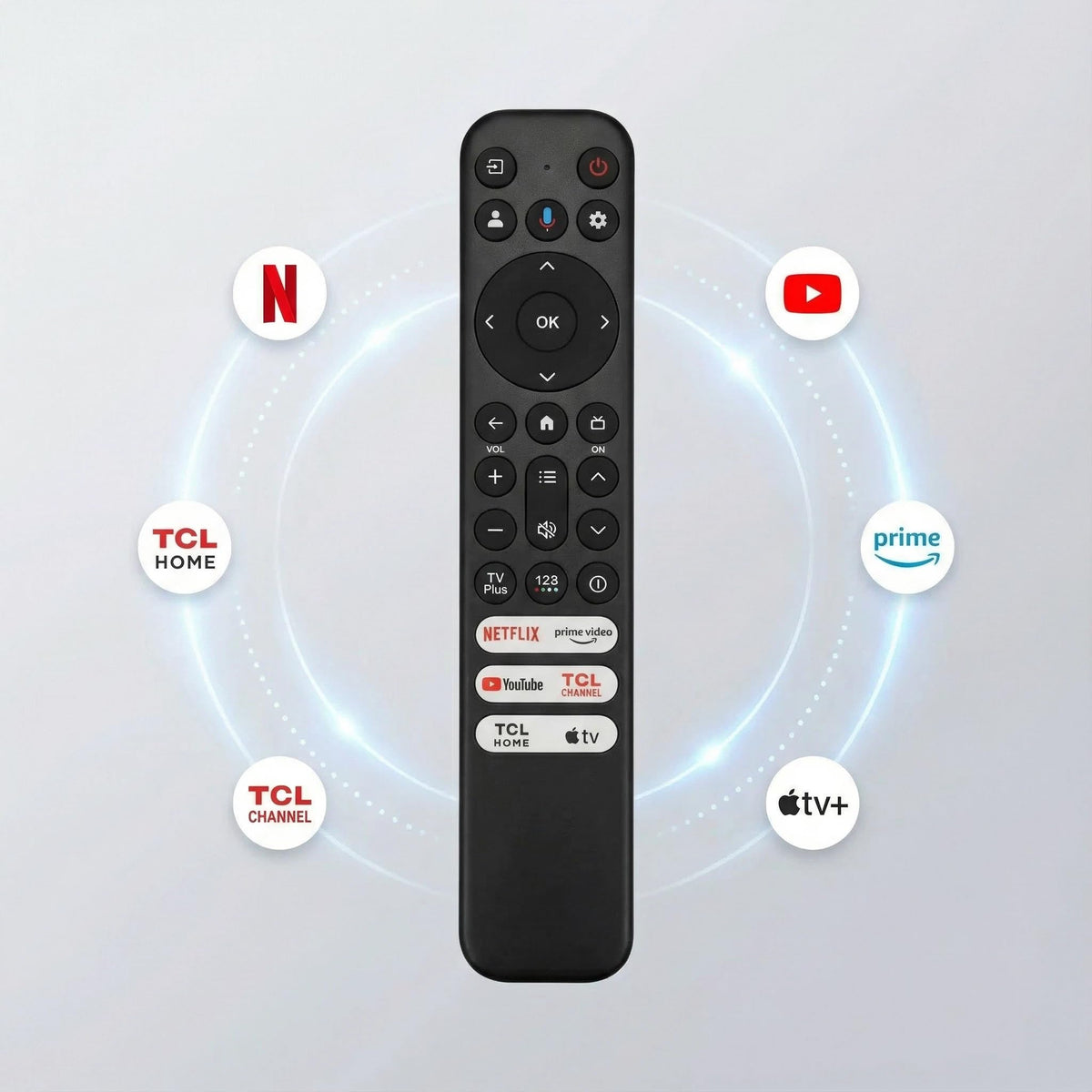 Gmatrix RC813 motion-activated backlight for easy use in dark rooms.