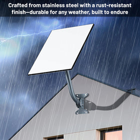 GNENANG Starlink Gen 3 weather-resistant-base withstands outdoor use.