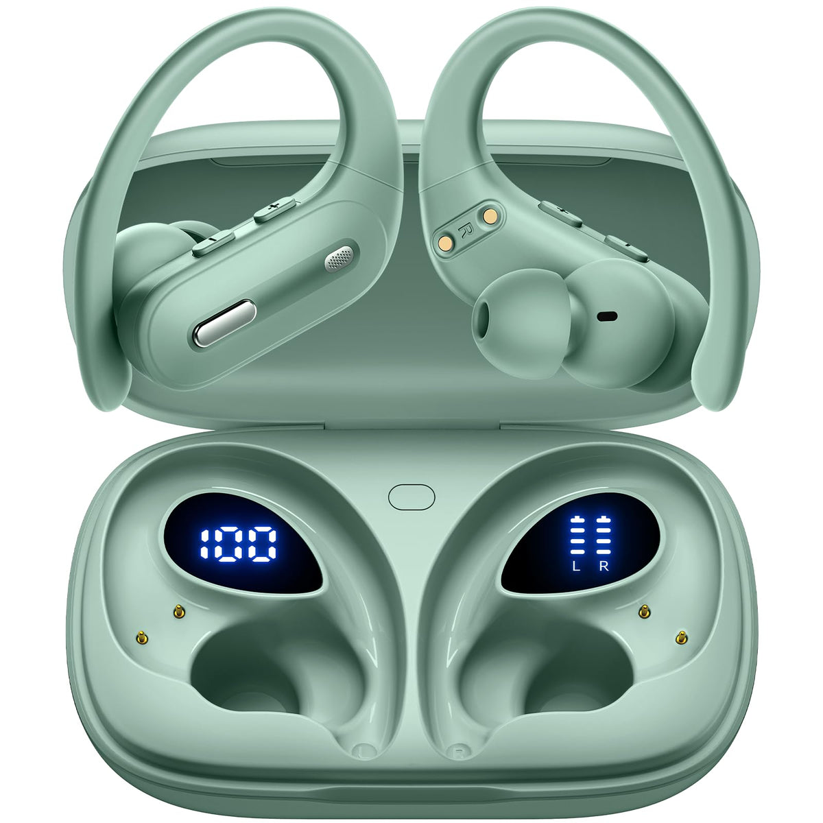 GNMN ANC earbuds with transparency mode for safe outdoor listening.