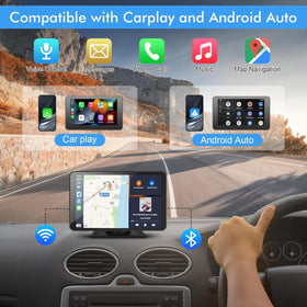 GNTM mounted on dashboard side view providing ergonomic visibility benefits