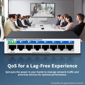 Goalake metal casing with fanless design communicates rugged durability and silent operation.