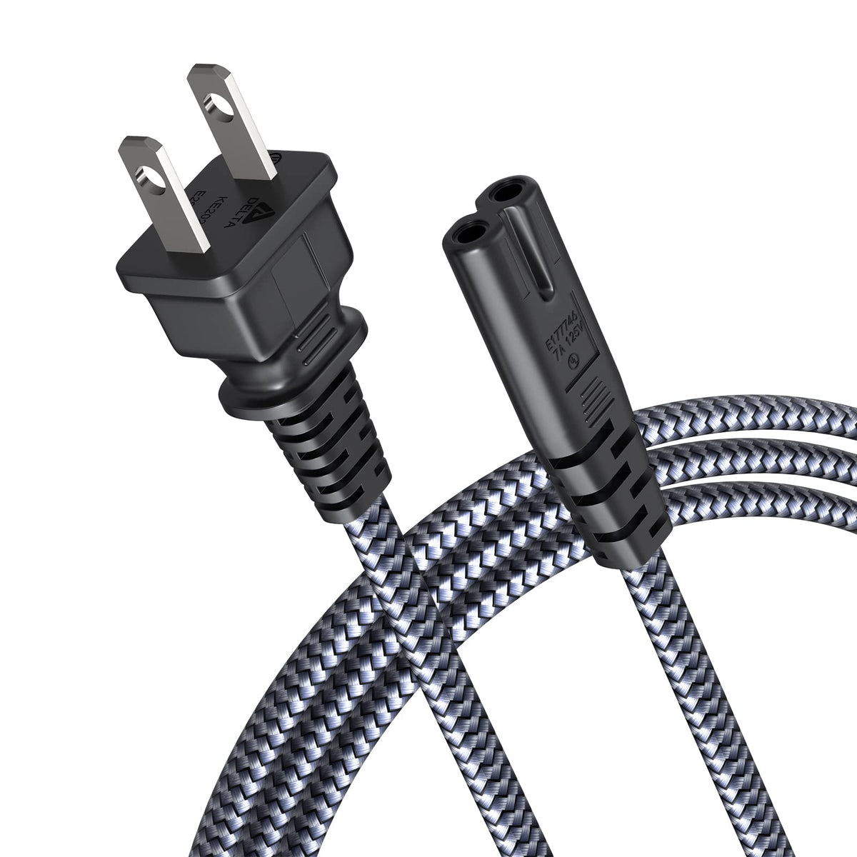 Goalfish 15ft AC power cable for PS4/PS5 and HDTV