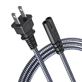 Goalfish 15ft AC power cable for PS4/PS5 and HDTV
