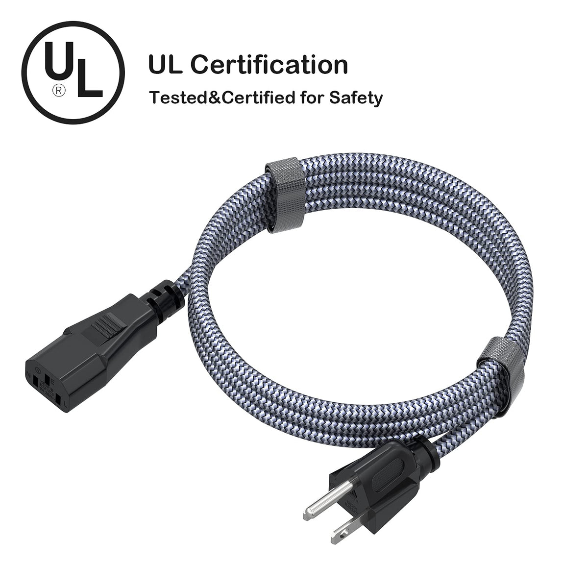 Goalfish daily-use power cord designed for easy replacement and extra cords at home or office.