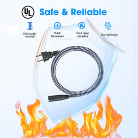 Goalfish UL-certified power cord ensures safe operation and long-lasting performance.