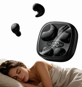 goazzzl flat sleep earbuds provide a comfortable low profile fit for side sleeping