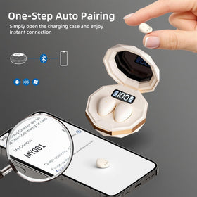 goazzzl touch control demo on finger showing easy playback and call handling