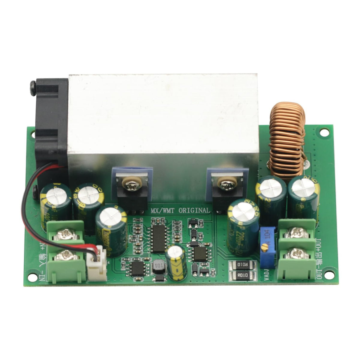 GODIYMODULES buck converter input 12-75V for versatile sourcing.