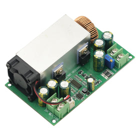 GODIYMODULES DC-DC 600W step-down with fan for stable power delivery.
