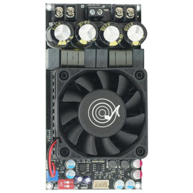 GODIYMODULES TPA3255 rear connection panel with power and speaker wiring options