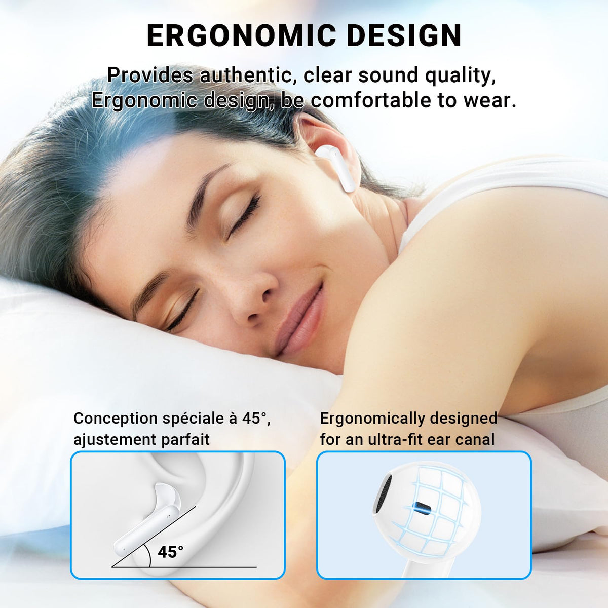 Godyse earbuds compatible with Android and iOS devices