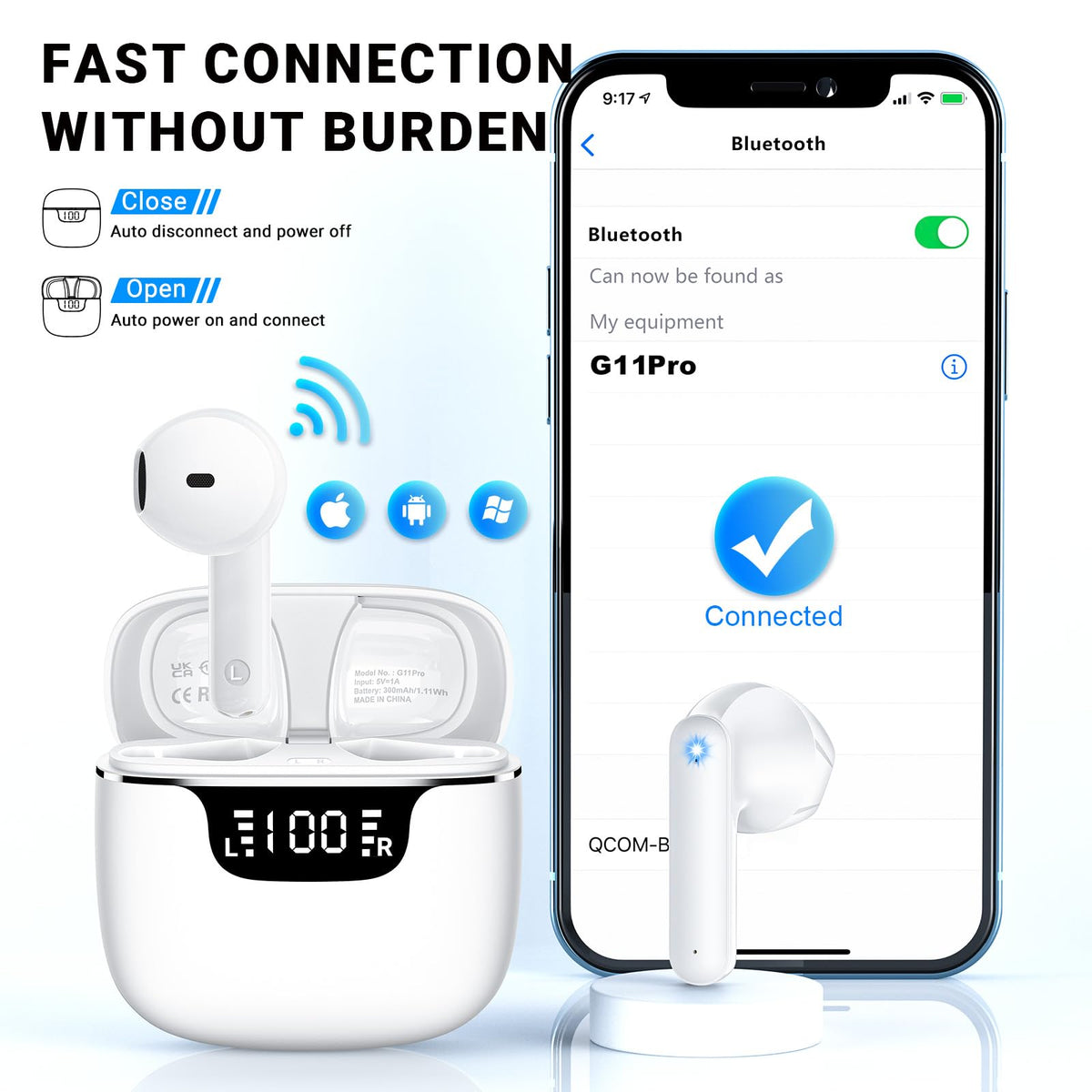 Godyse Bluetooth 5.4 delivers stable, low-latency wireless performance