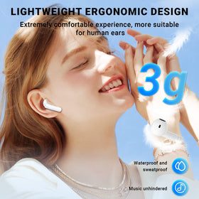 Godyse ultralight earbuds at 3.5 g each for comfortable wear