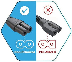 Goffeu copper-core LG power cord ensures stable signal transmission.