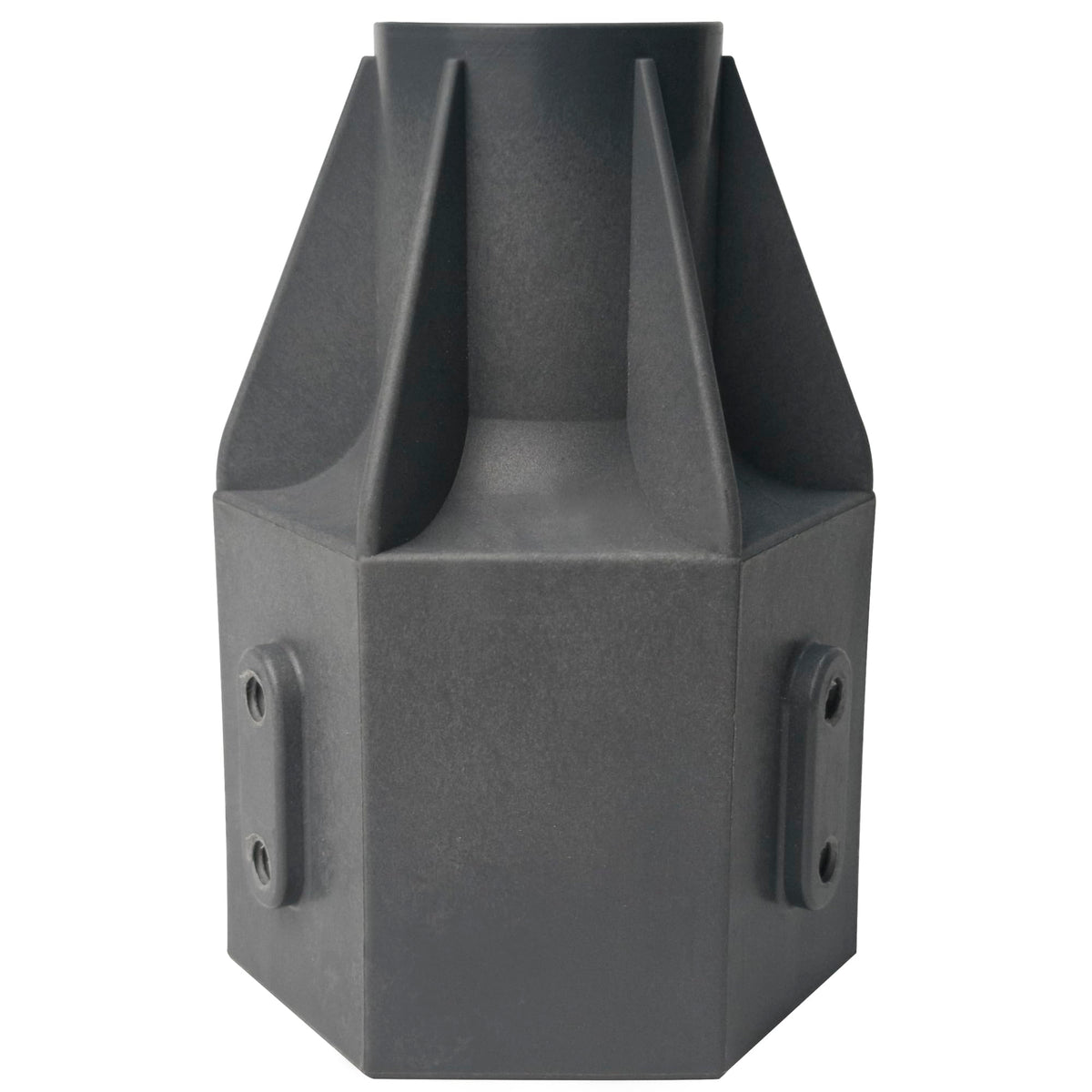 GOGlink Starlink pole mount being prepared for outdoor installation