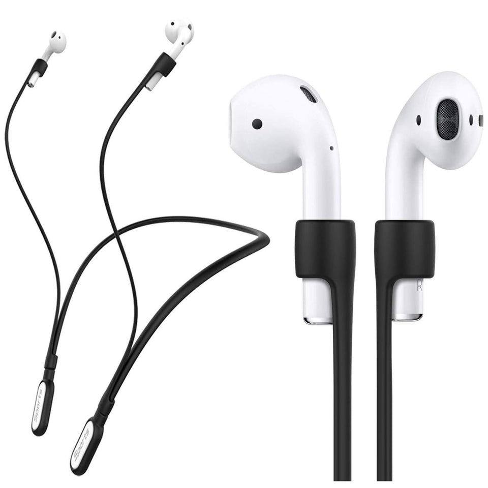 GOGOSODU AirPods Pro 3 strap close-up shows soft silicone for skin-friendly wear.