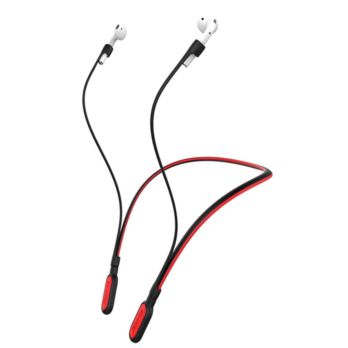 GOGOSODU AirPods strap anti-lost neckband secures earbuds during activity.