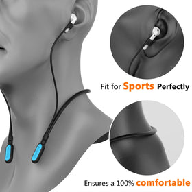 GOGOSODU compact neckband is easy to carry anywhere.