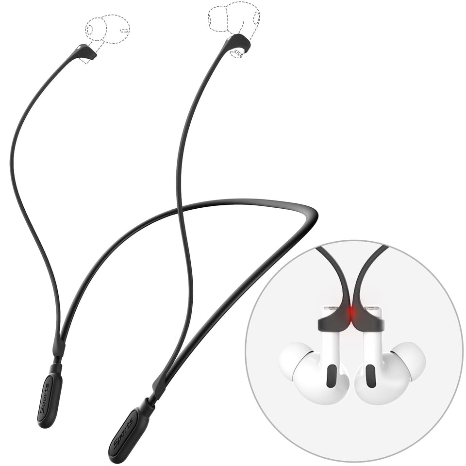 GOGOSODU ultra strong magnetic neckband keeps AirPods secure during workouts