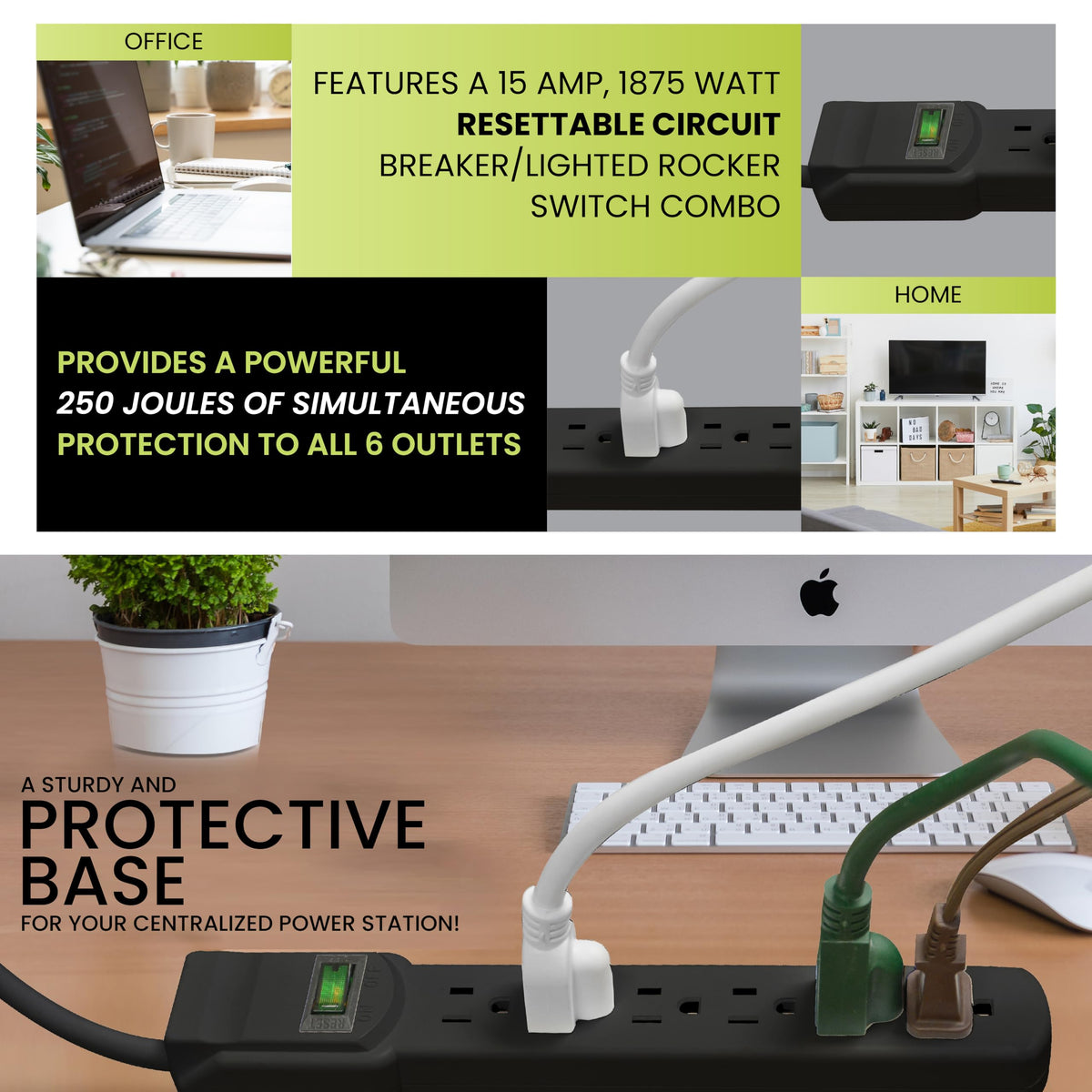 GoGreen Power packaging with recycling instructions for eco-friendly disposal