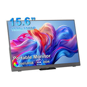 gogtesi front view showing full 15.6-inch display and vibrant colors for immersive visuals