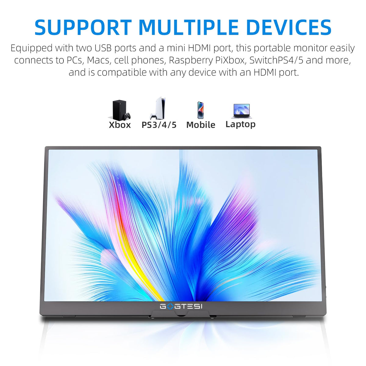 gogtesi hooked to PS5 showing console compatibility and smooth gaming experience