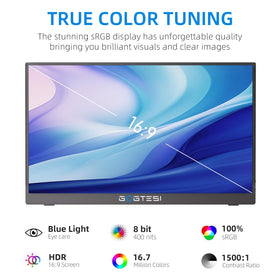 gogtesi side profile highlighting ultra-slim 0.39 inch body for easy portability